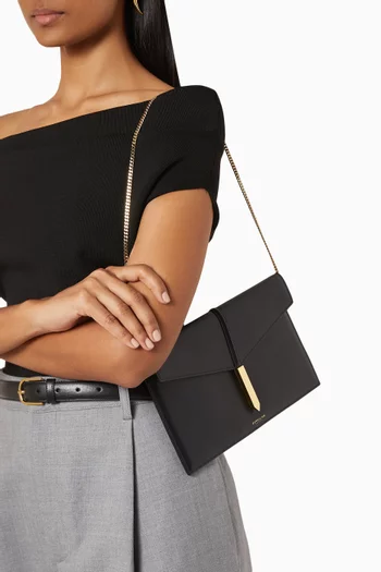 Tokyo Clutch in Smooth Leather