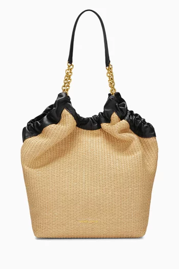 The Miami Tote Bag in Raffia