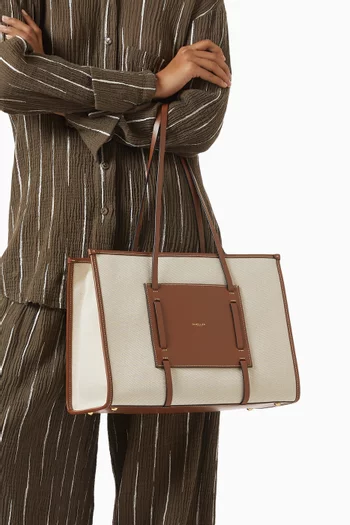 The Capri Medium Tote Bag in Canvas