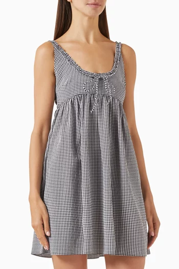 The Cassidy Babydoll Mini Dress