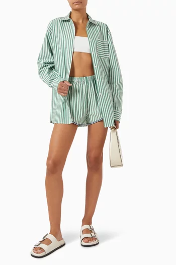 The Avril Striped Shirt in Cotton