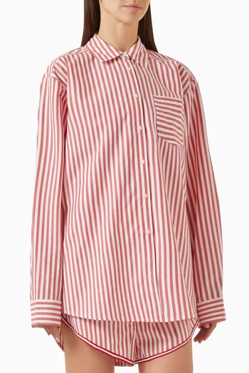The Avril Striped Shirt in Cotton