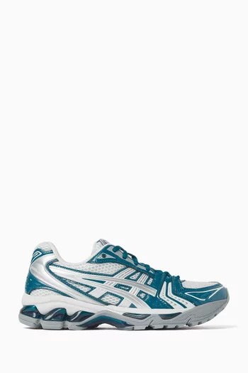 Gel-Kayano 14 Sneakers in Leather & Mesh