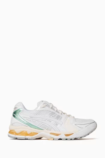 Gel-Kayano 14 Sneakers in Leather & Mesh
