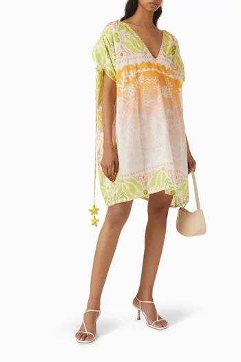 V-neck Mini Dress
