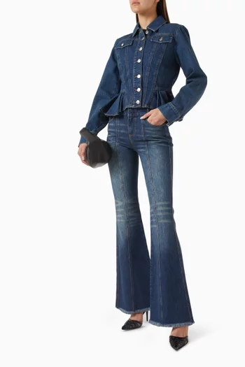 Flare Jeans in Denim