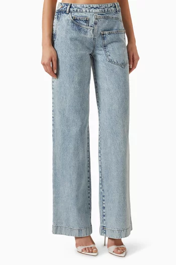 Side Chick Jeans in Denim