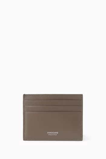 Florence Card Holder in Leather