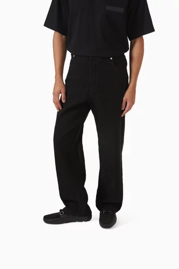 Almeria Gancini Driver Shoes in Leather & Suede