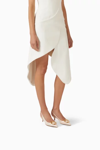 Sara 40 Slingback Pumps in Leather