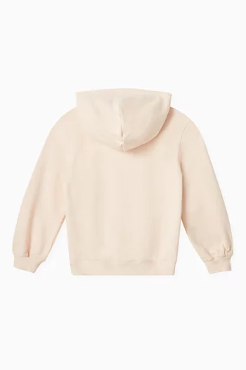 Logo-patch Hoodie in Cotton