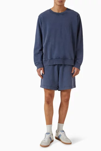Garment Dyed Shorts in Cotton