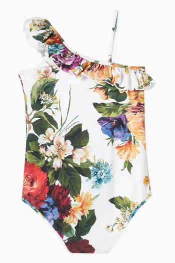 Floral One-piece Swimsuit