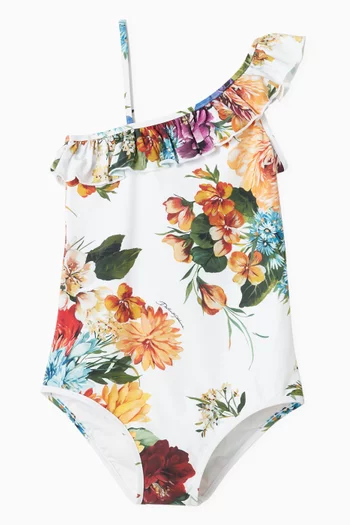 Floral One-piece Swimsuit