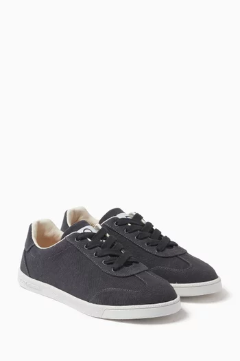 Lace-up Logo Sneakers