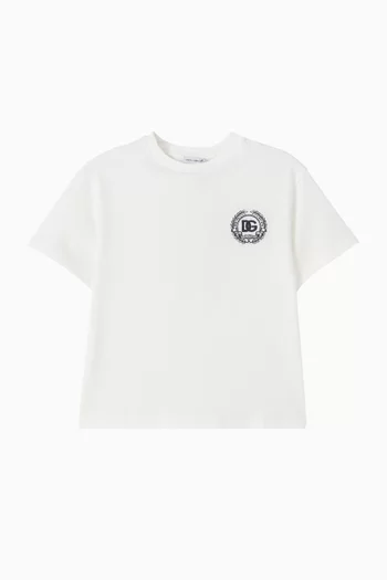 تي شيرت بشعار الماركة قطن