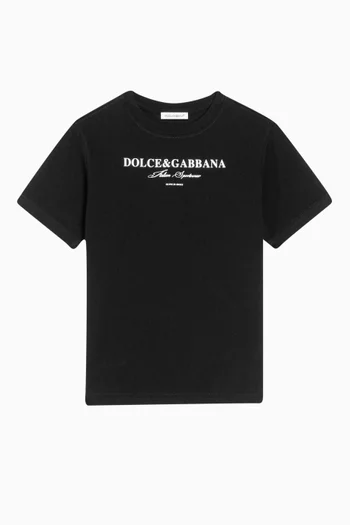 Logo T-shirt in Cotton