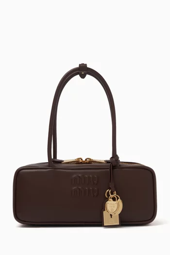 Beau Shoulder Bag in Leather