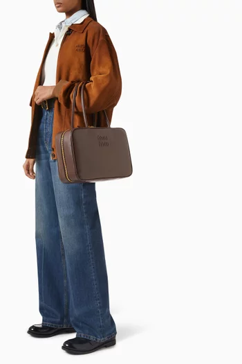 Beau Top-handle Bag in Leather