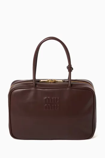 Beau Top-handle Bag in Leather