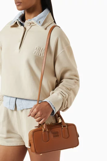 Arcadie Top-handle Bag in Leather