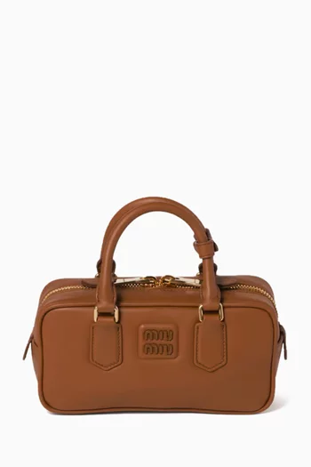Arcadie Top-handle Bag in Leather