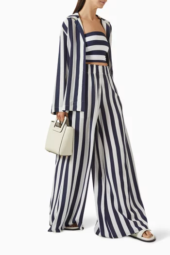 Orta Silk Palazzo Pants