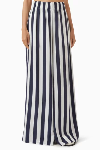 Orta Silk Palazzo Pants