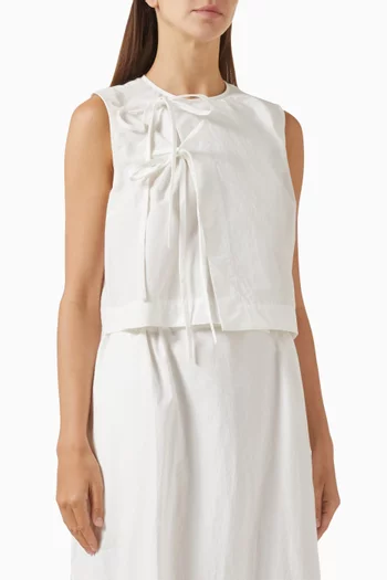 Kyoto Tie-Front Top