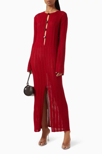 Mamu Knit Maxi Dress