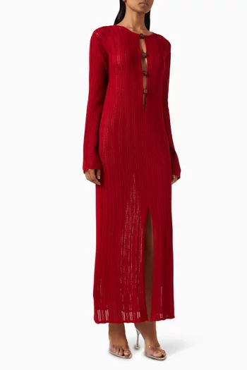 Mamu Knit Maxi Dress