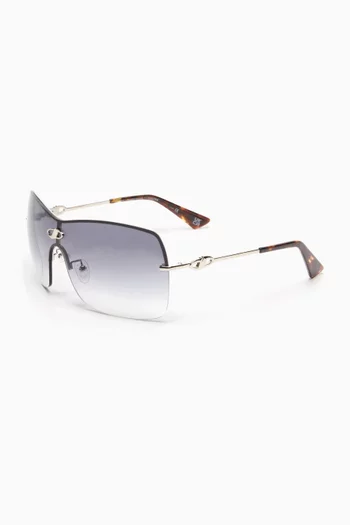 Parallel Universe Sunglasses in Metal