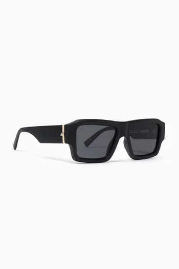 Polygraph Sunglasses in Plastic