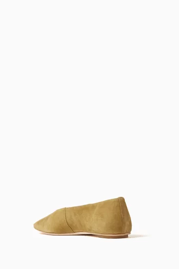 Prudence Ballet Flats in Suede