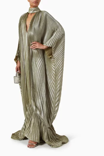Empire Pleated Gown