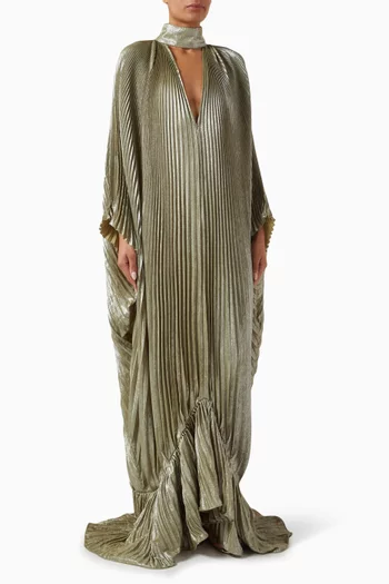 Empire Pleated Gown