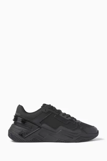 Union Sneakers in Leather & Mesh