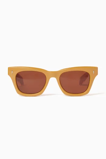 Dealan Square-frame Sunglasses in Acetate