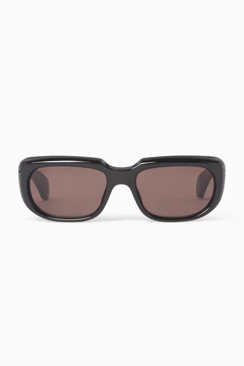 Sartet Rectangular Sunglasses in Acetate