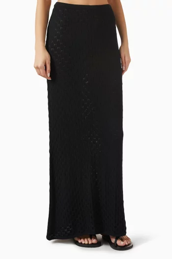 St Lucia Crochet Skirt in LENZING™ ECOVERO™ Blend