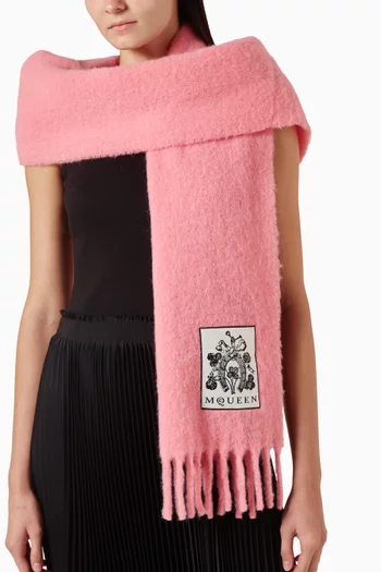 وشاح كوزي بشرّابات