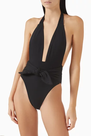 Tropez Tie-up One-piece Swimsuit