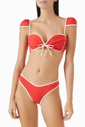 Cabana Bow Bikini Top