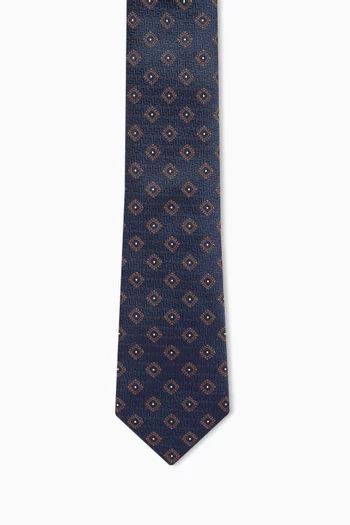 Herringbone Tie in Silk