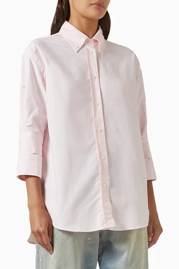 Button-up Shirt in Cotton