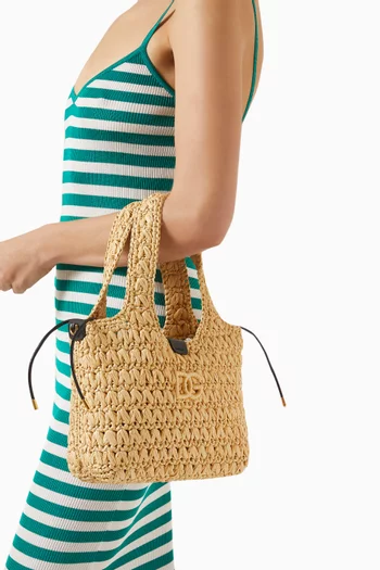 Tote Bag in Crochet Raffia