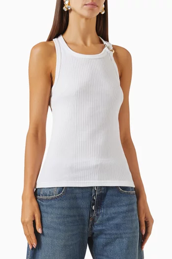 The Piercing Tank Top in Cotton