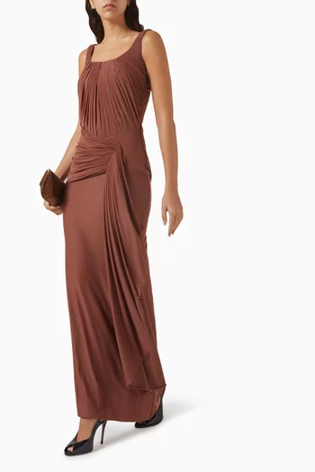 Evelina Drape Dress