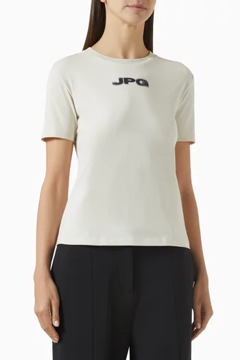 Logo-print Baby T-shirt in Cotton