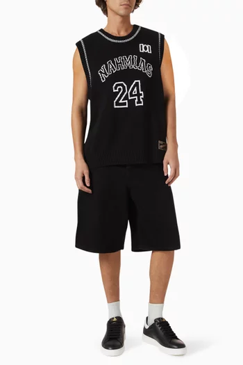 24 Basketball Jersey in Cotton Knit